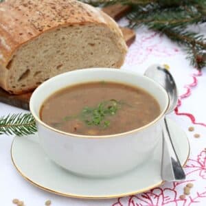 Čočková polévka